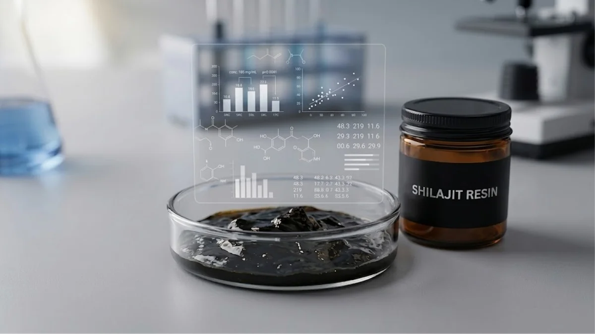 Mechanism diagram: how Shilajit supports the HPG axis at each step